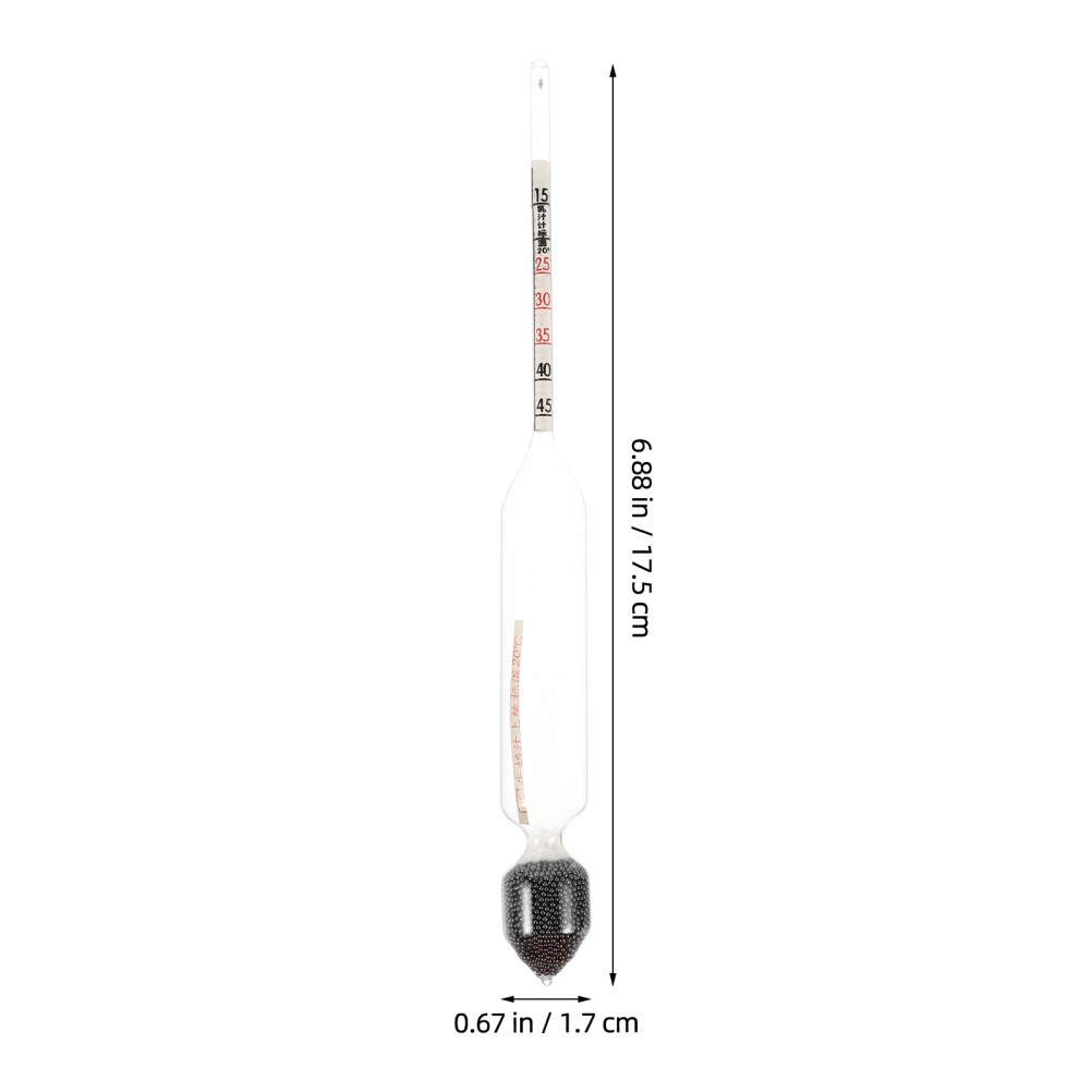 4 Pcs Dairy Density Meter Kitchen Hydrometer Lactate for Beginners