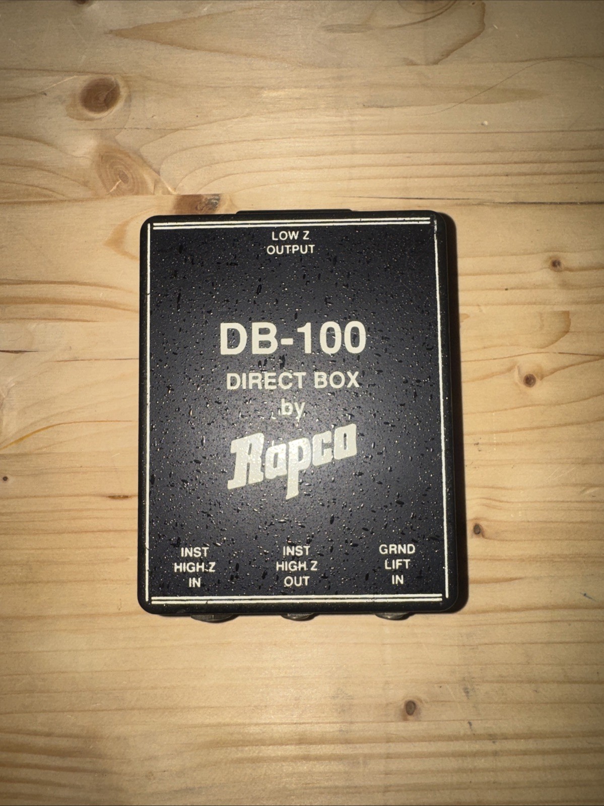 Rapco DB-100 Direct Box Used Untested