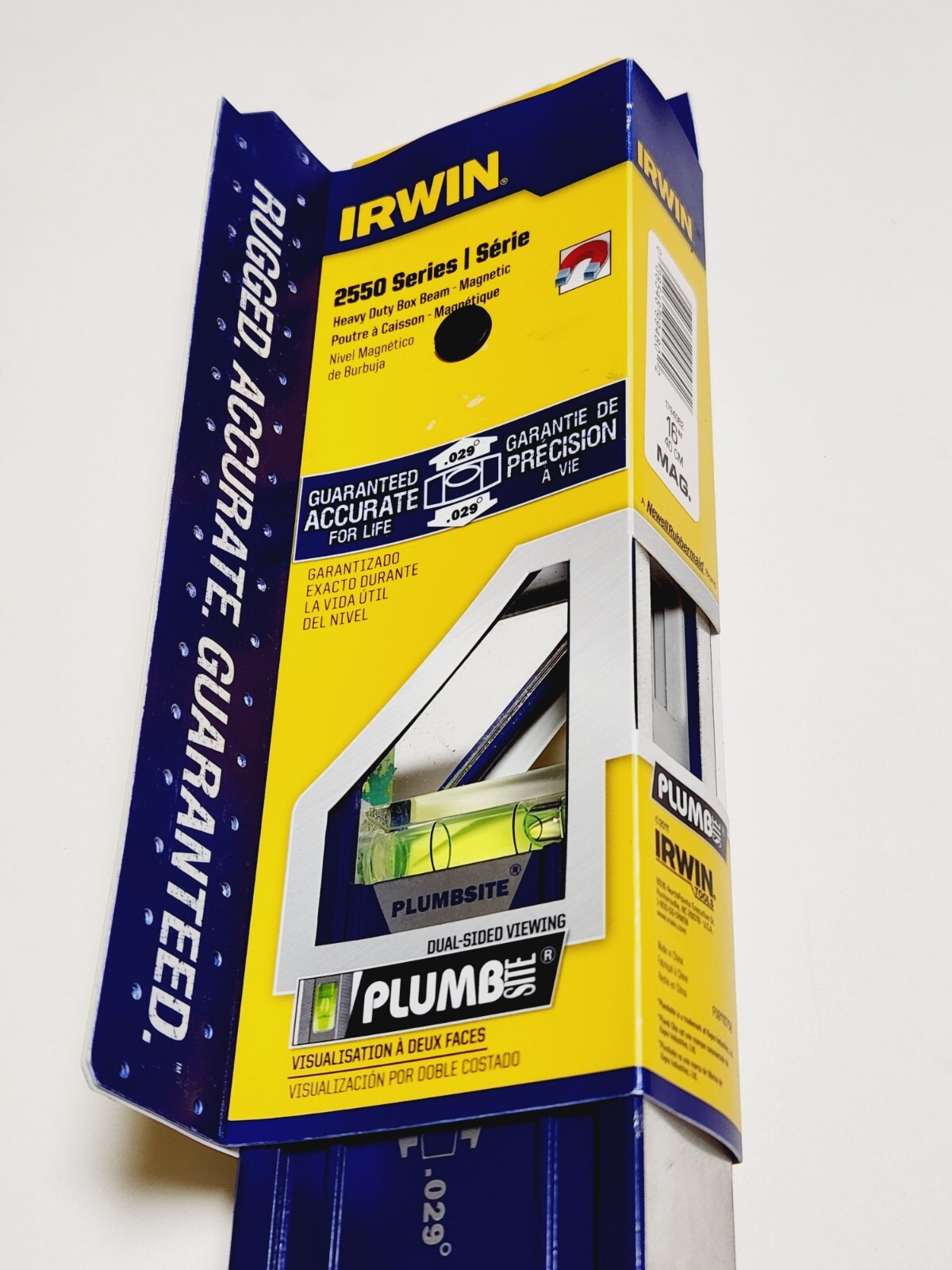 Irwin Box Beam Magnetic Level 2550 16"