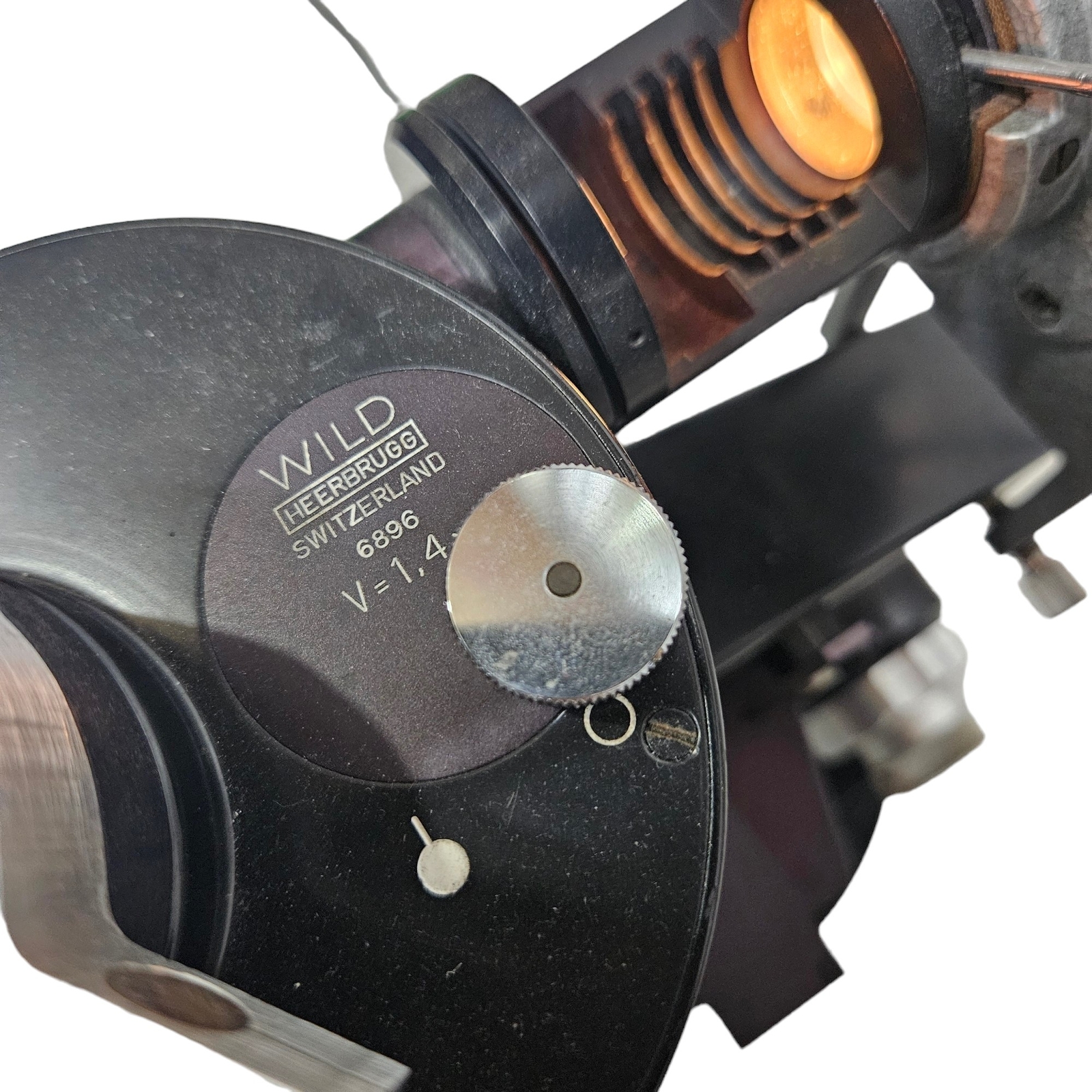 Wild Heerbrugg Microscope M12-95639 w/ Light & Mtr 23 Power Supply