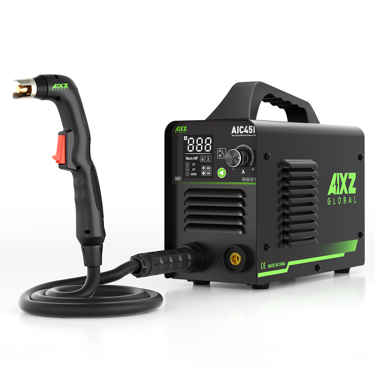 AIXZ 45A Non-HF Pilot Arc Cutting Machine Non-Touch IGBT Dual Voltage Cutter