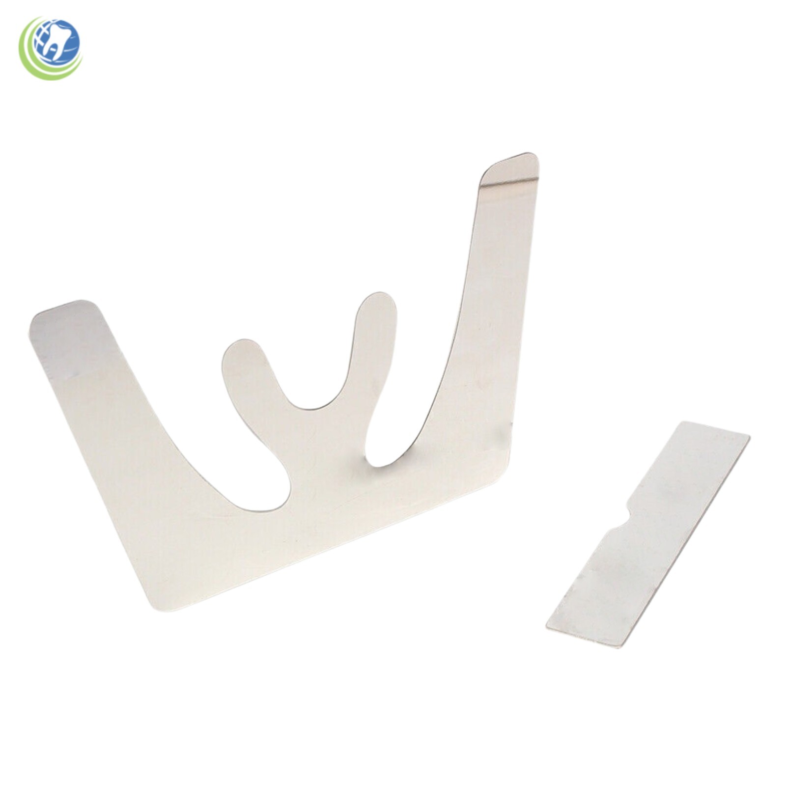 DENTAL OCCLUSAL MAXILLARY CASTING STAINLESS FOX BITE PLANE PLATE AUTOCLAVABLE