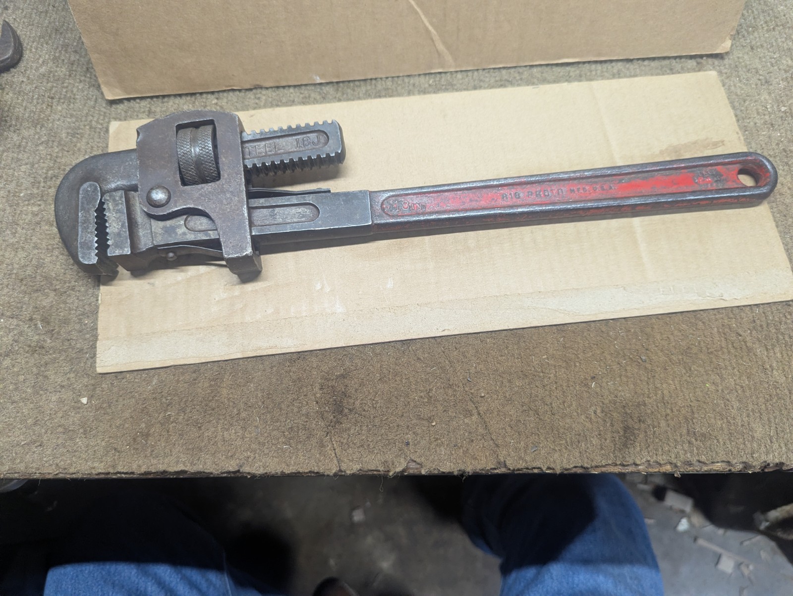 Vintage 18-in Proto Pipe Wrench