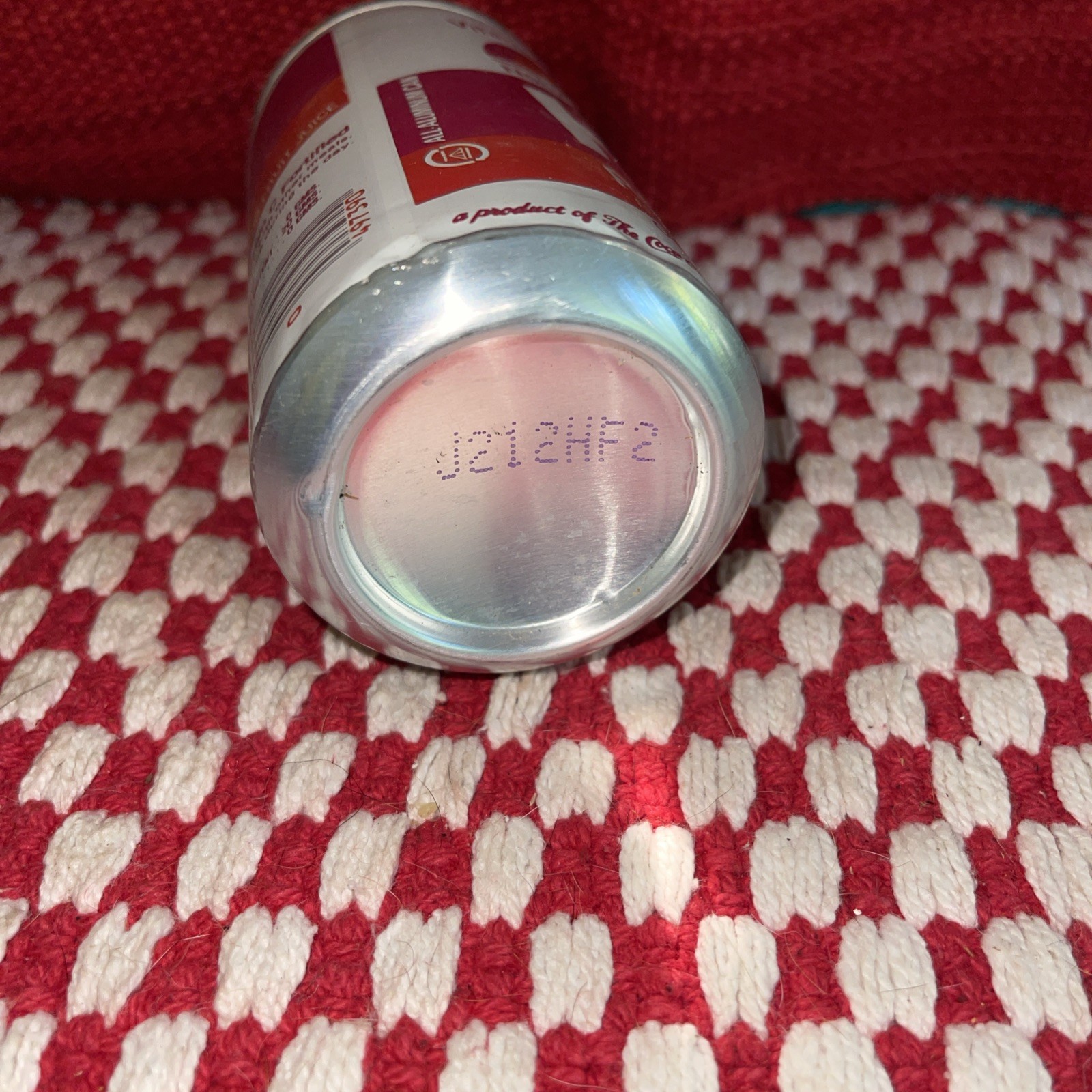 Hi-C Red Punch tin can
