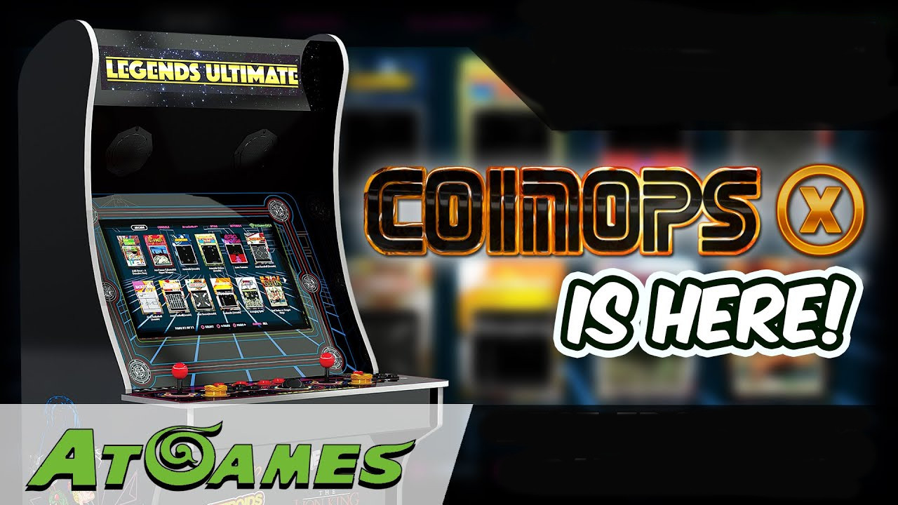 8000+ Atgames 128gig Expansion Pack Coinopsx navigation with classic consoles