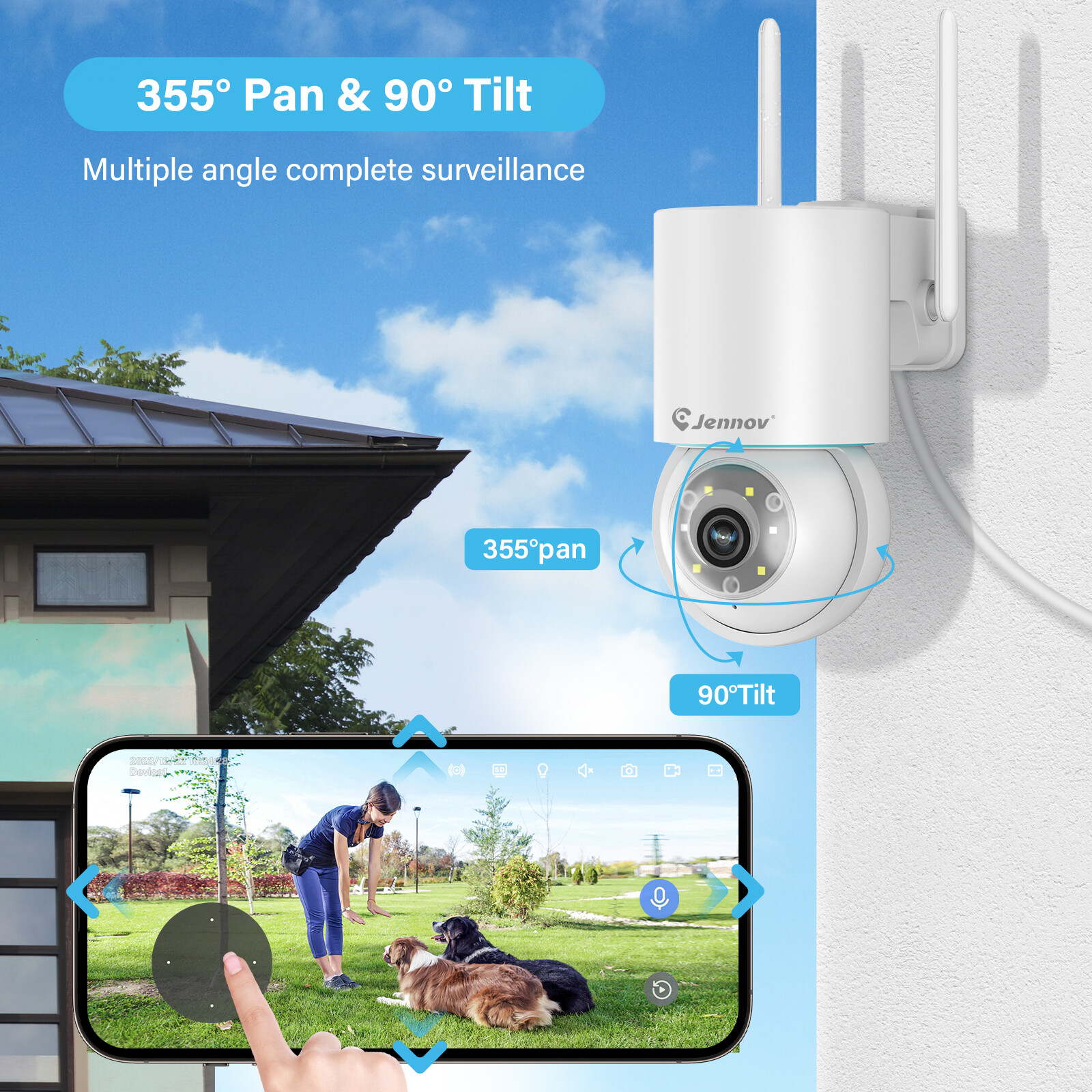 Wireless Surveillance Camera System Night Vision Plug-in Camera 10CH 5MP Record