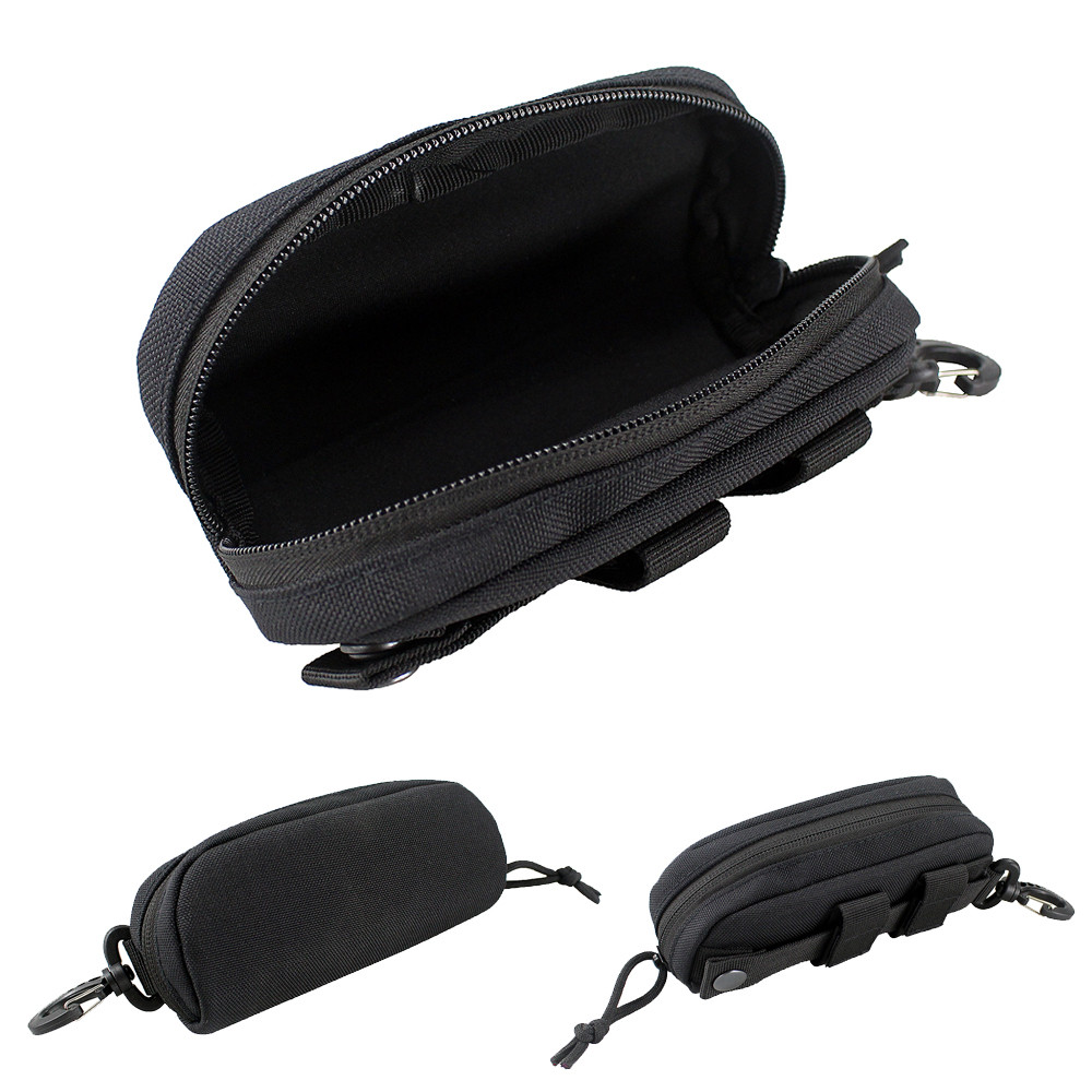 Portable Glasses Case Glasses Shockproof Protective Box Molle Sunglasses Pouch