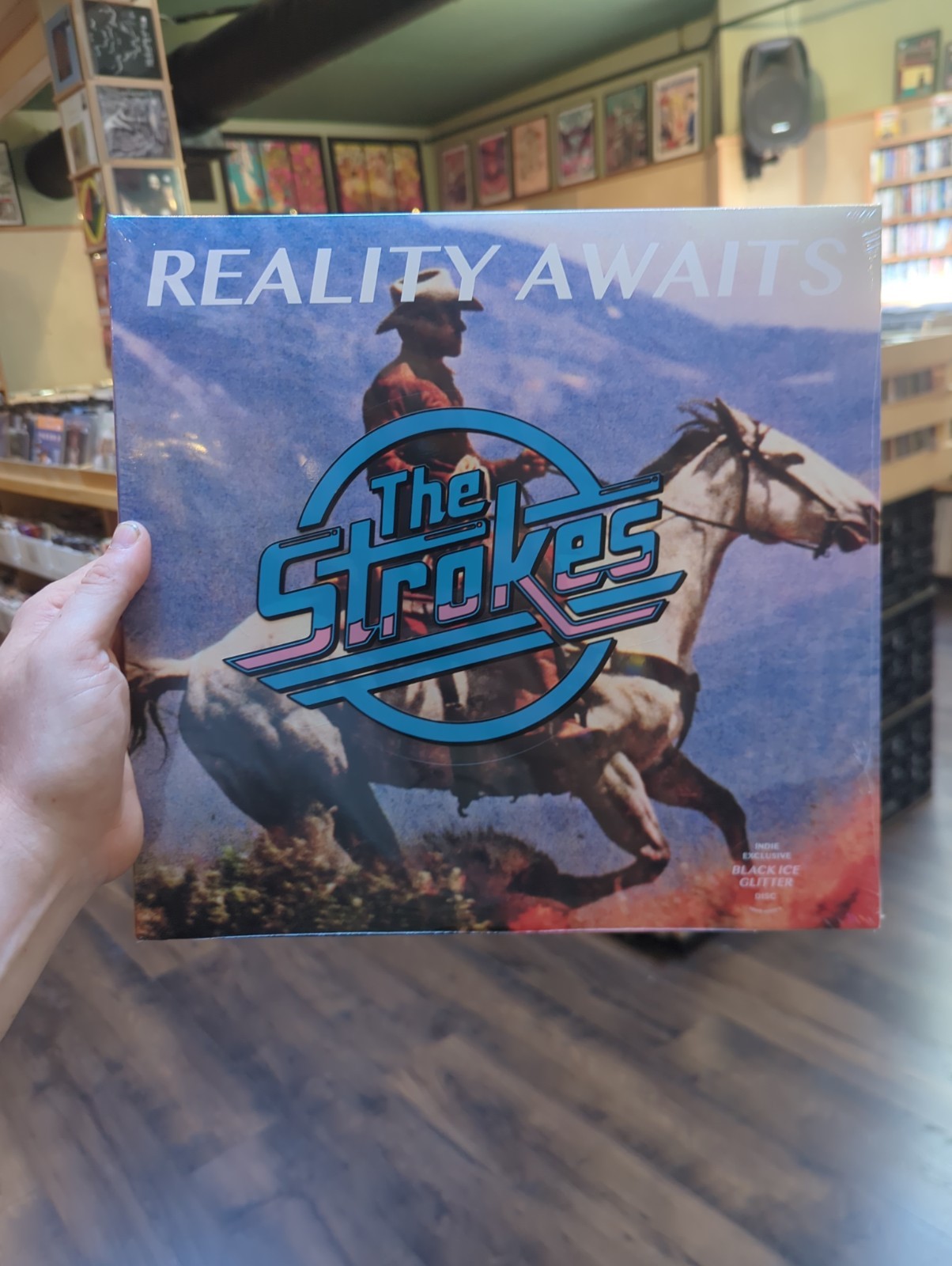 The Strokes - Reality Awaits (Indie Exclusive) [Black Ice Glitter]