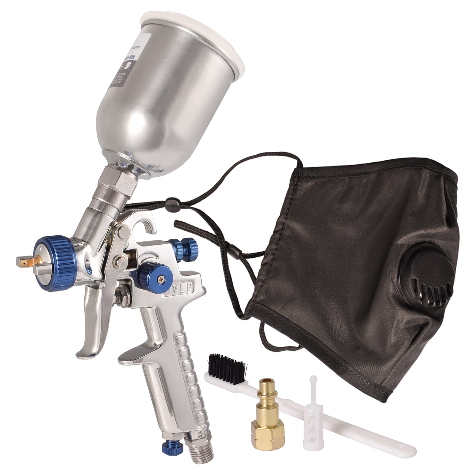 Dynastus Touch Up 4.2 oz HVLP Air Spray Gun Auto Car Detail Paint Sprayer Spo...