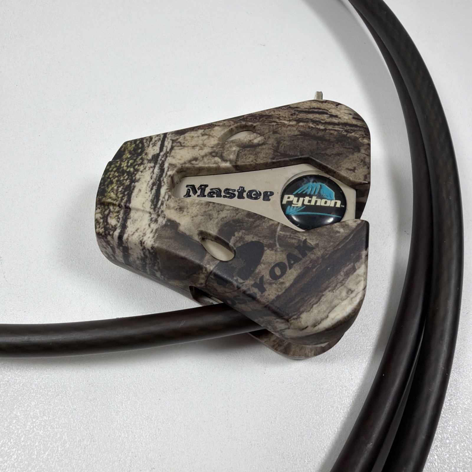 Master Lock Python Adjustable Locking Cable - Camo With Key Trail Cam Hunting