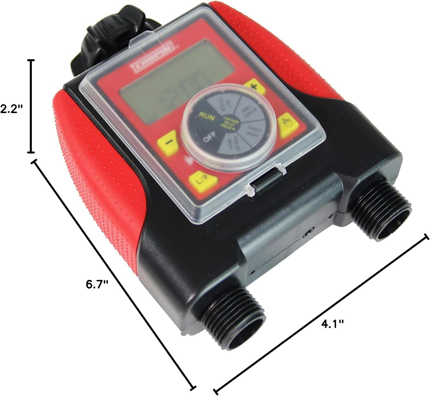 41003 Dual Zone Water Timer with Water Resistant Construction, Numerous Options
