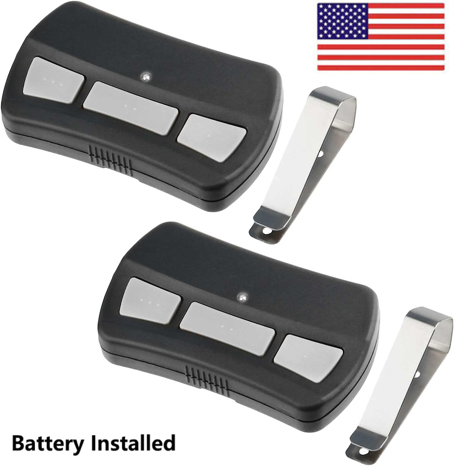 2-Pack For Genie GITR-3 OCDTR-3 Intellicode Remote Door Garage