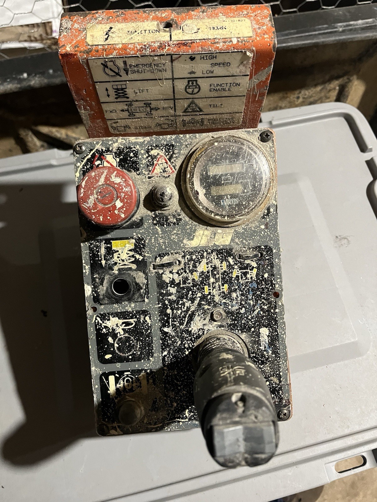 JLG Scissor Lift Control Box, Missing Hoist Switch Everything Else Is Present