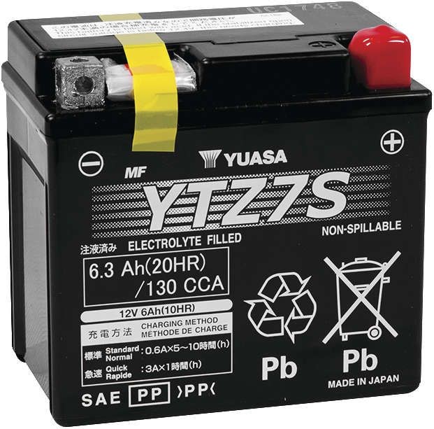 Yuasa GRT/YTZ Battery For KTM 520 Mxc 2000-2002 YUAM727ZS