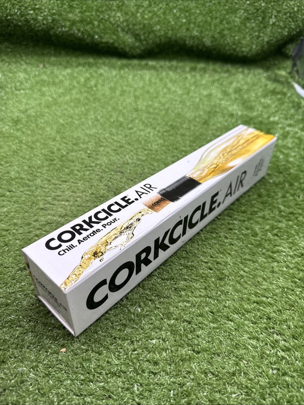 Corkcicle Air Wine Bottle Chiller Cooler Chill Aerate Pour Reusable New.   4