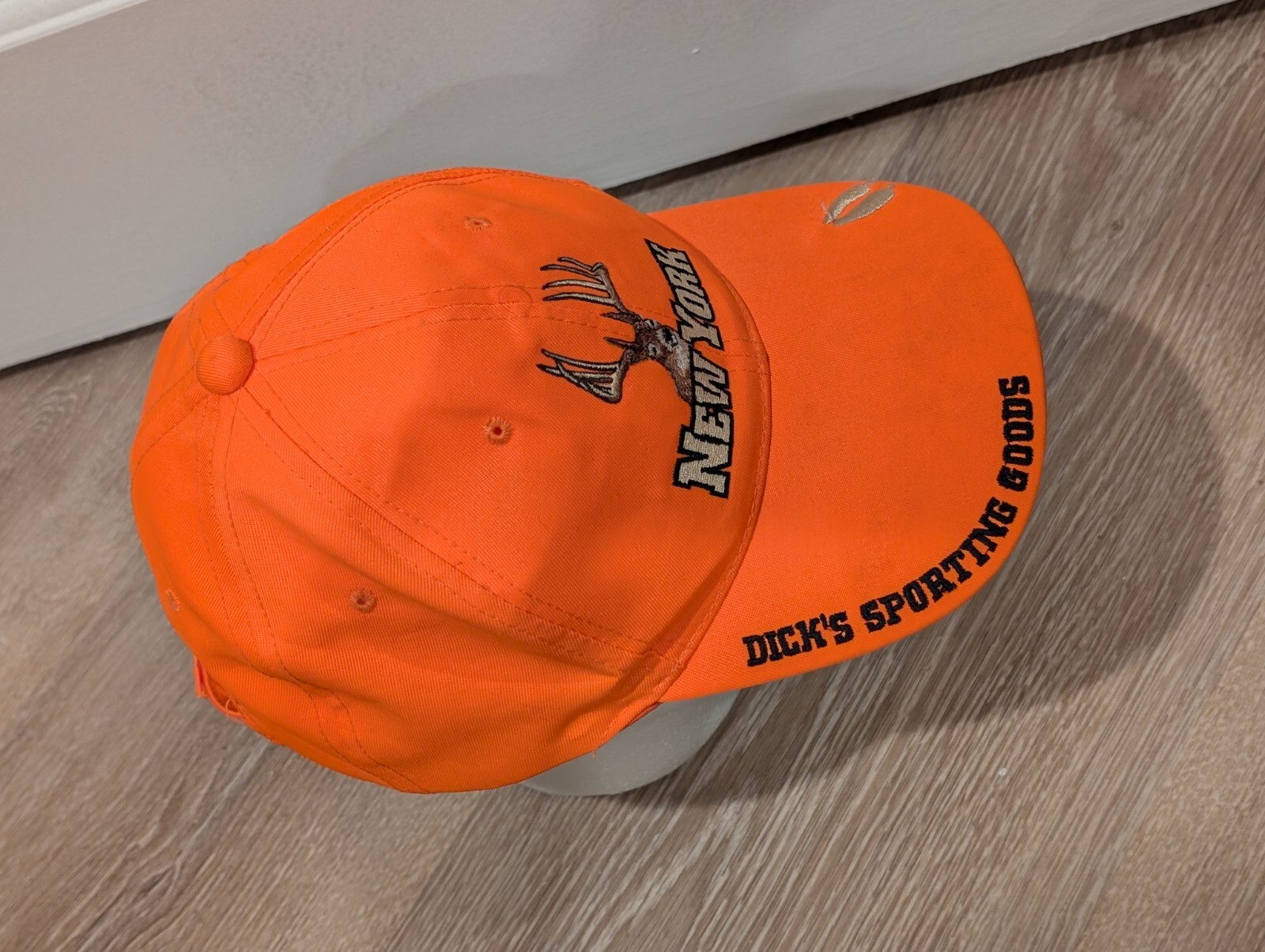 Dicks Sp Goods Adult Blaze Orange Hi-Res Deer Antler Hunting Cap FAST SHIP! NY