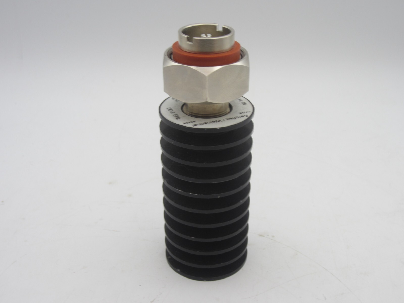 Aeroflex Weinschel 1447-2 Coaxial Attenuator 50W DC to 6 GHz 7/16 Male Connector