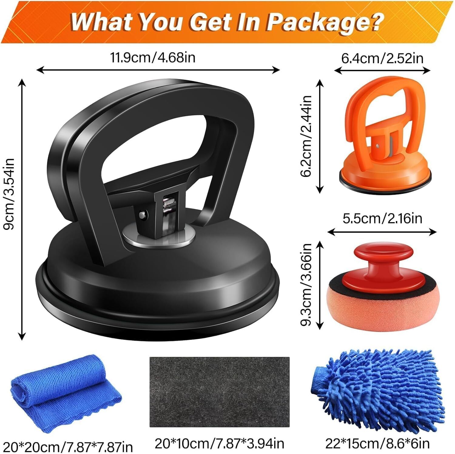 Dent Puller,Car Dent Puller Suction Cup Car Dent Removal Kit Dent Remover Tool