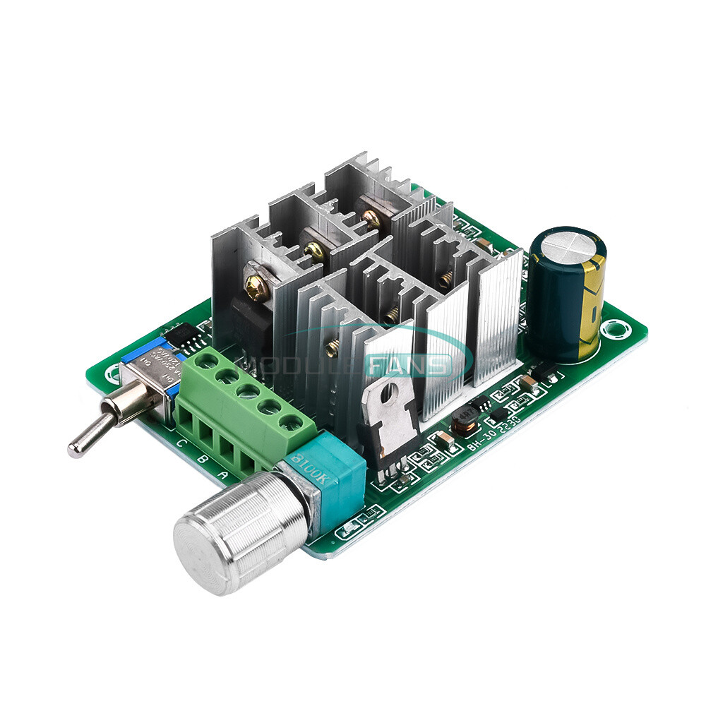 DC5-36V BLDC 3-Phase Sensorless Brushless Modulator Motor Speed Controller
