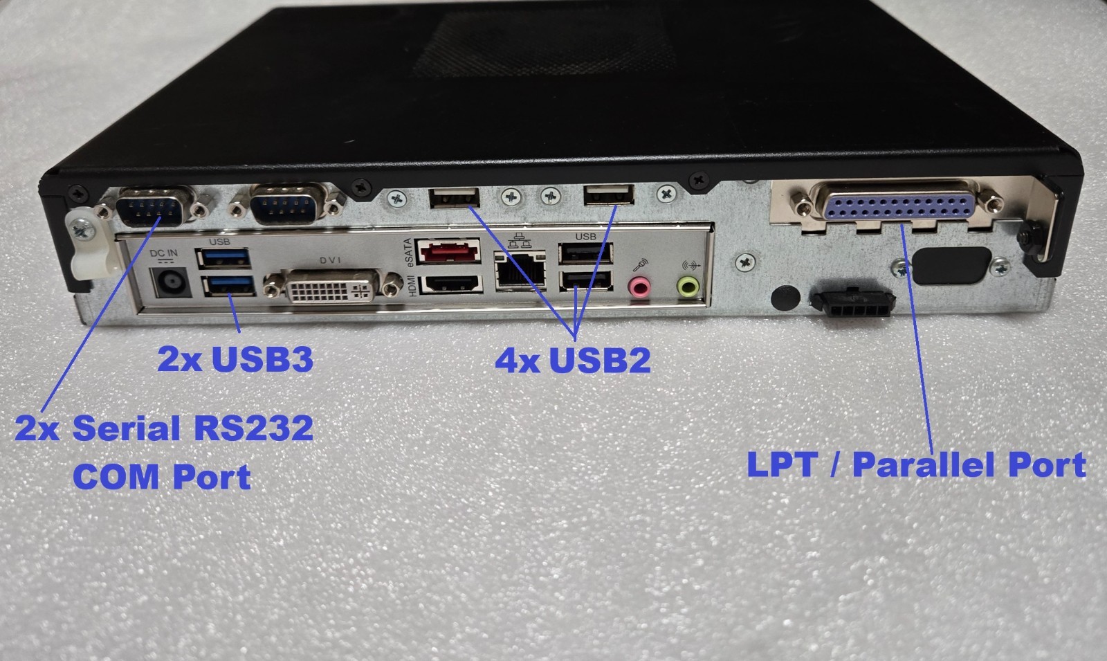 Intel Core-i7 Mini CNC Machine Tool PC Computer with LinuxCNC EMC2 MACH3 CAD CAM