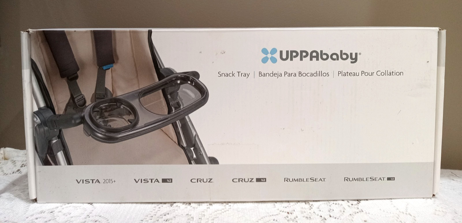 Uppababy Snack Tray NIB works on Vista Cruz and Rumble Seat new