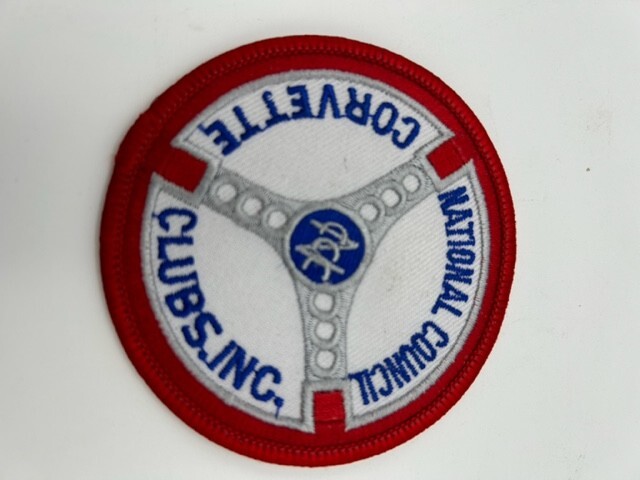  National Council Corvette Clubs Inc Embroidered Sew On Patch