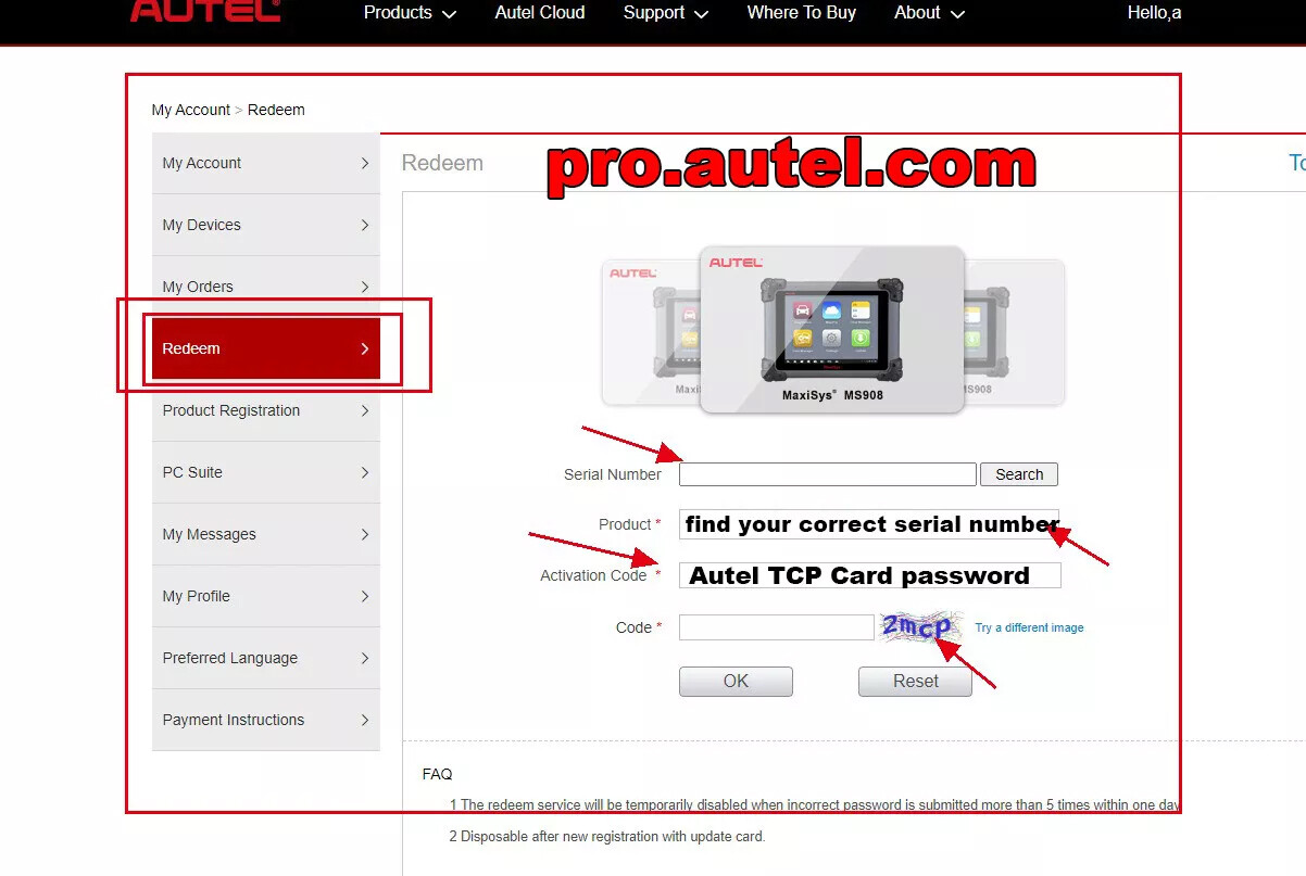Autel MaxiCOM MK908 PRO II - One Year Update Service Total Care Program