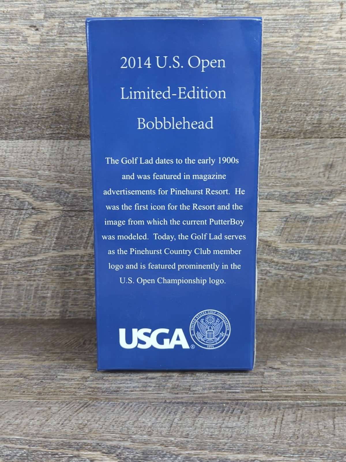 2014 US Open Pinehurst Putter Boy Bobblehead - Incomplete - Missing Trophy Piece