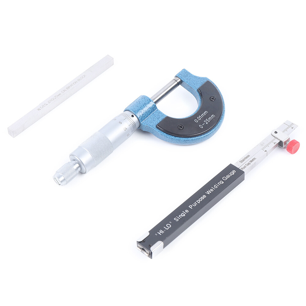13Pcs Fillet Welding Measurement Gauge Welder Inspection Ruler Testing Tool Sets