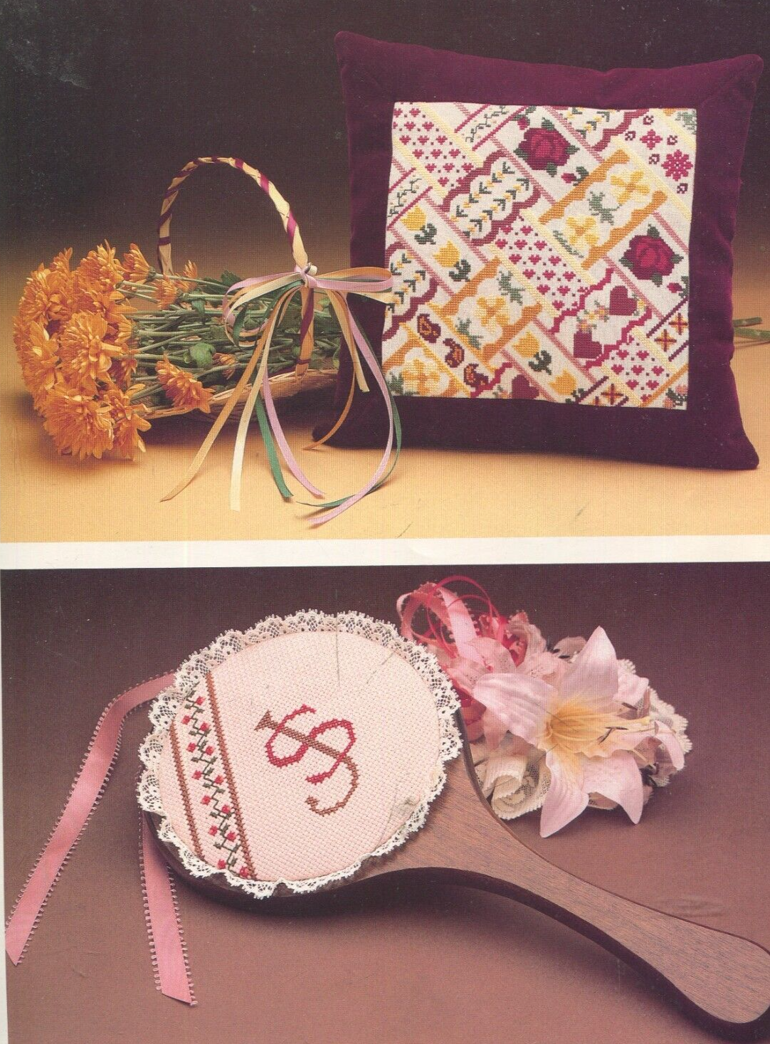 Ribbons Yours Truly Cross Stitch Pattern Booklet
