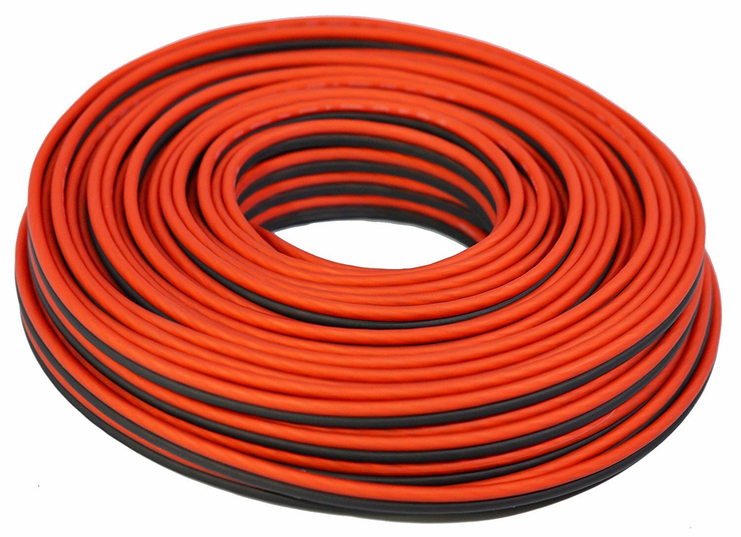 SKY HIGH CAR AUDIO 14 GAUGE OFC SPEAKER WIRE 50FT RED/BLACK