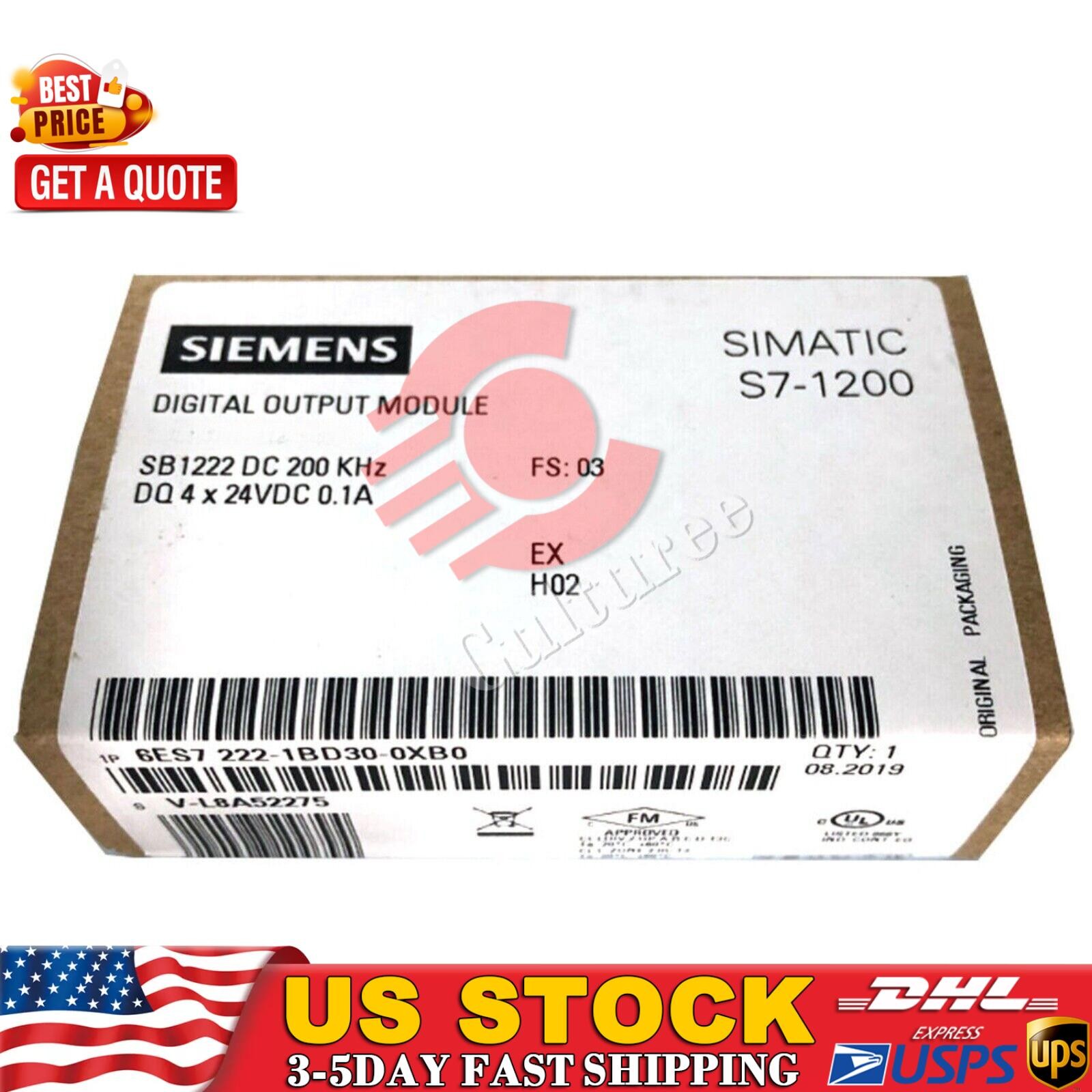New Siemens 6ES7222-1BD30-0XB0 6ES7 222-1BD30-0XB0 1 Year Warranty Fast Shipping