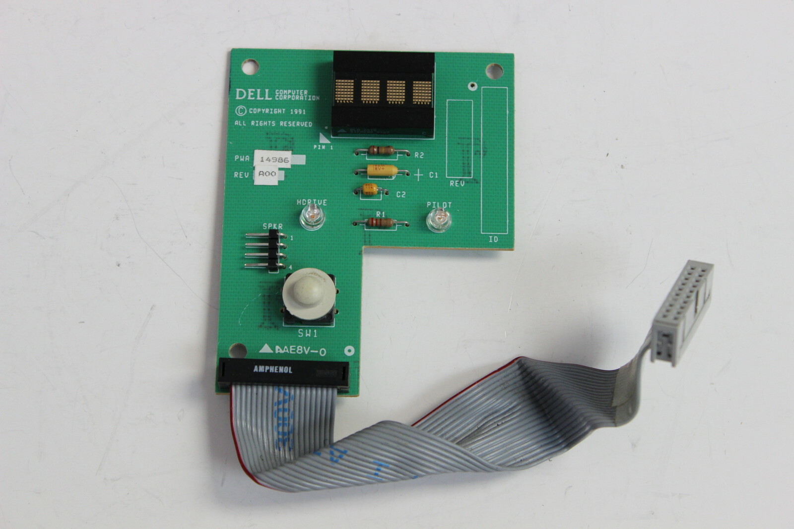DELL 14986 16201  LED OPERATOR PANEL BOARD PWB 14985