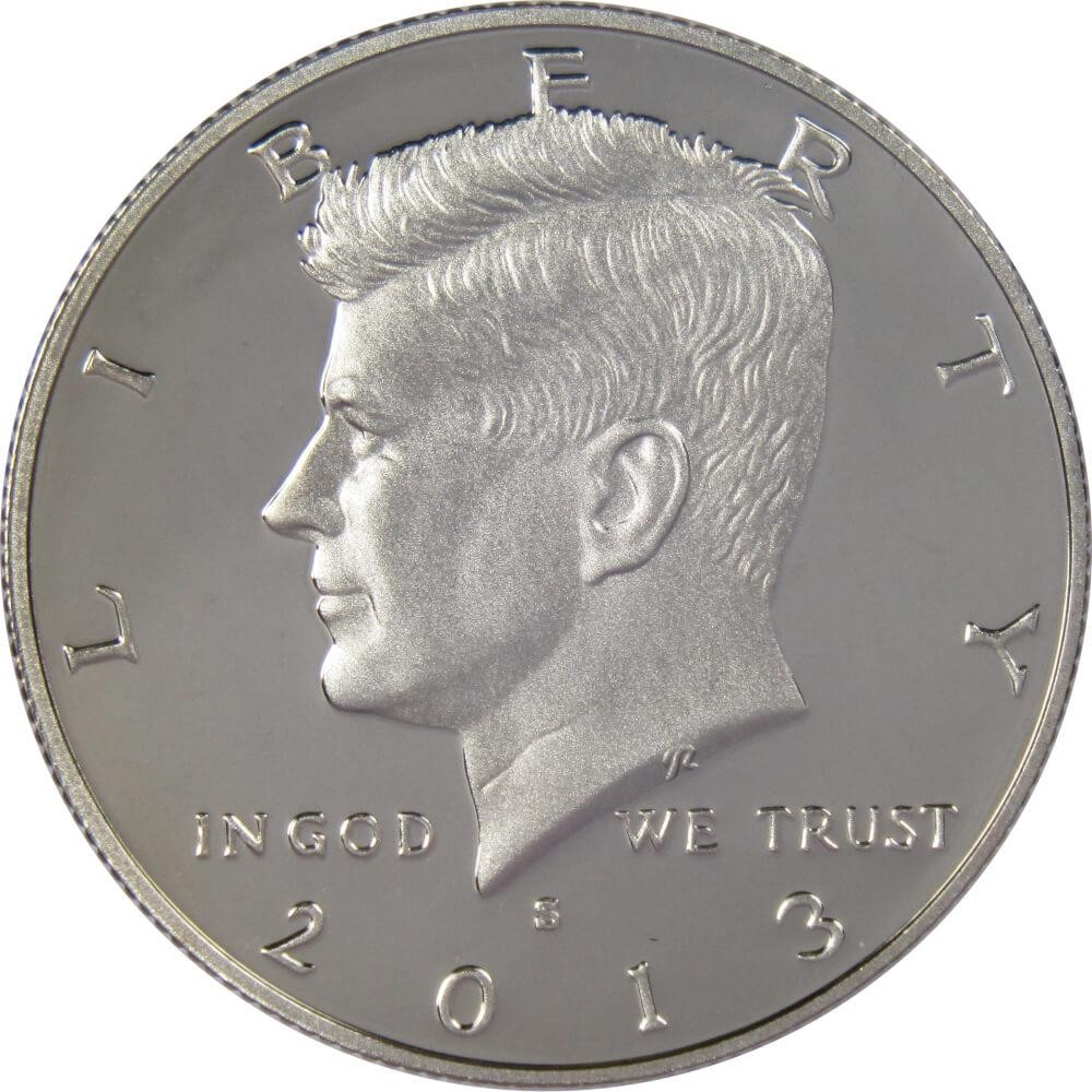 2013 S Kennedy Half Dollar Choice Proof Clad 50c US Coin Collectible
