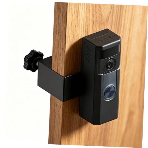 Anti-Theft Ring Clamp Mount Bracket for Ring Battery Enclosure