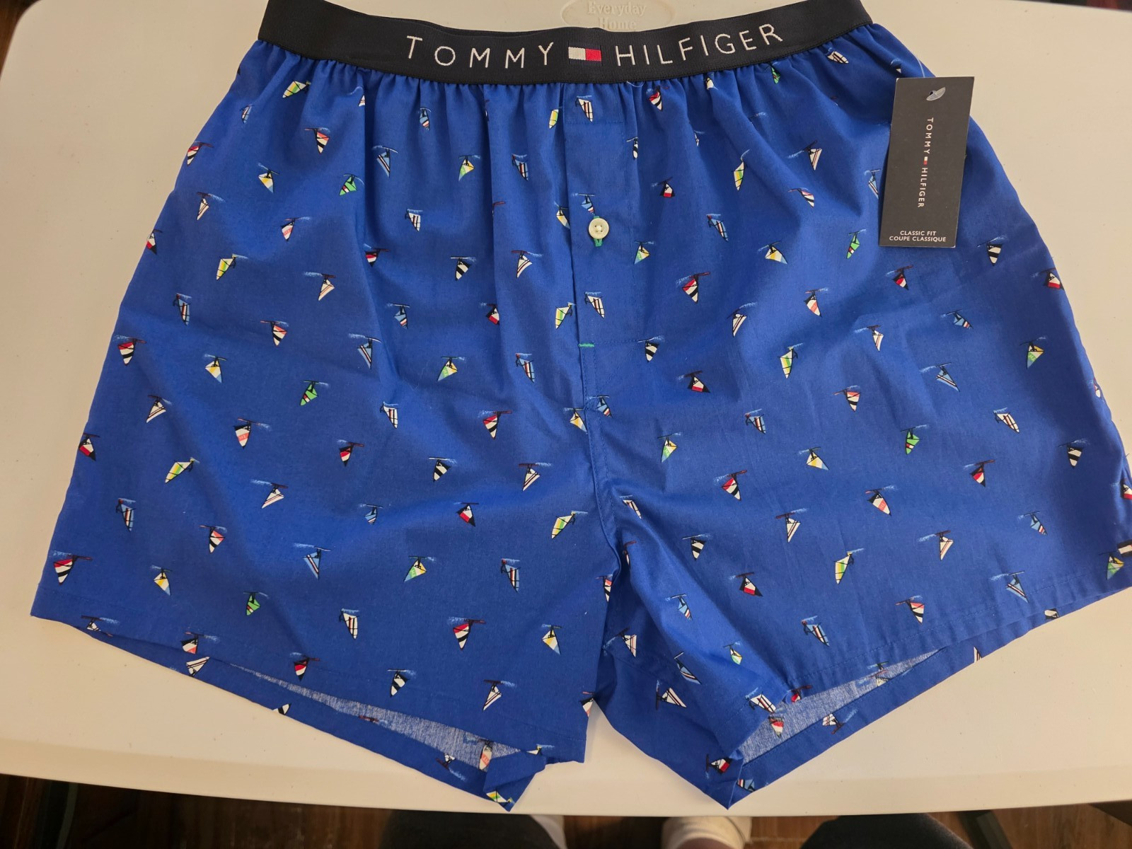 Tommy Hilfiger Men's Roya Blue Boxer Shorts SZ M NWT