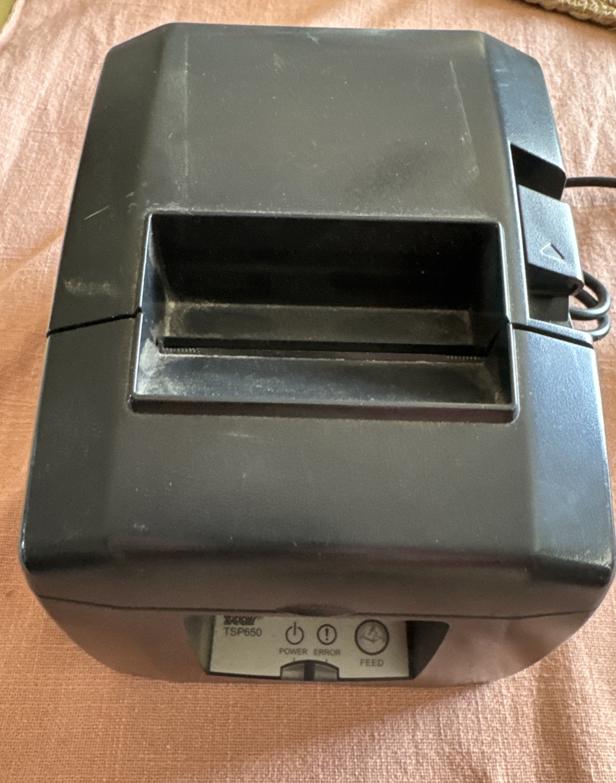 Star Micronics TSP650 Parallel Thermal Receipt Printer W/Power Adapter