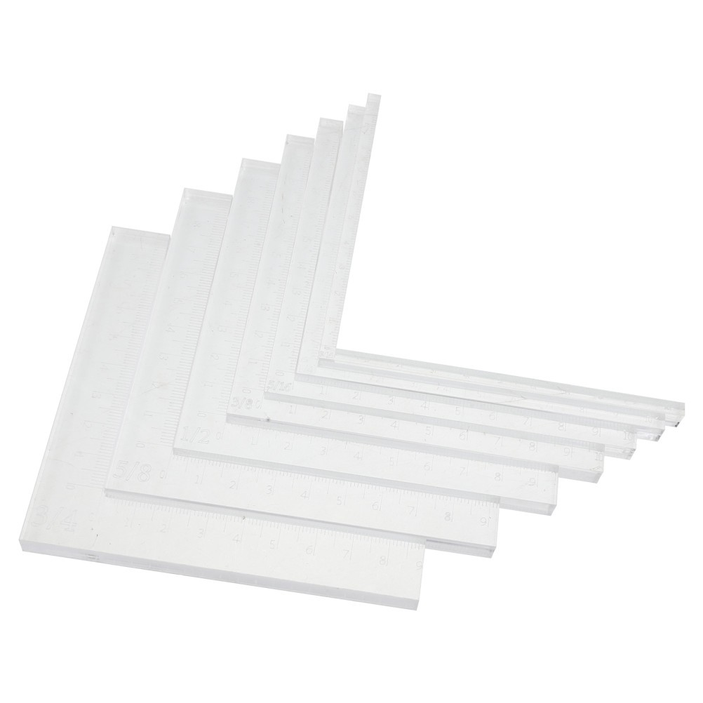 7pcs Creative Positioning Pieces Card Corners - Card Stamping Positioner -