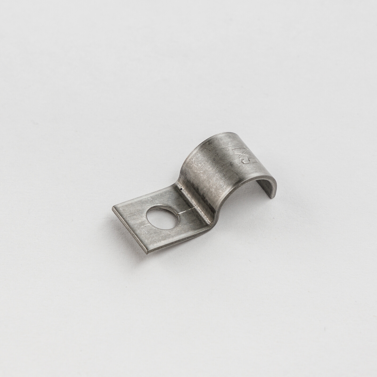 5 cable clamps 9mm DIN 72571 single lug pipe metal stainless steel A4 V4A VA