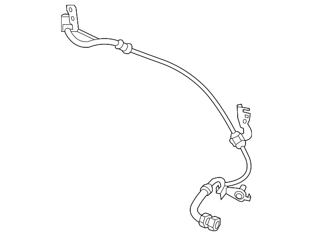 Genuine Nissan Parking Brake Actuator Connector 44251-5RY2B