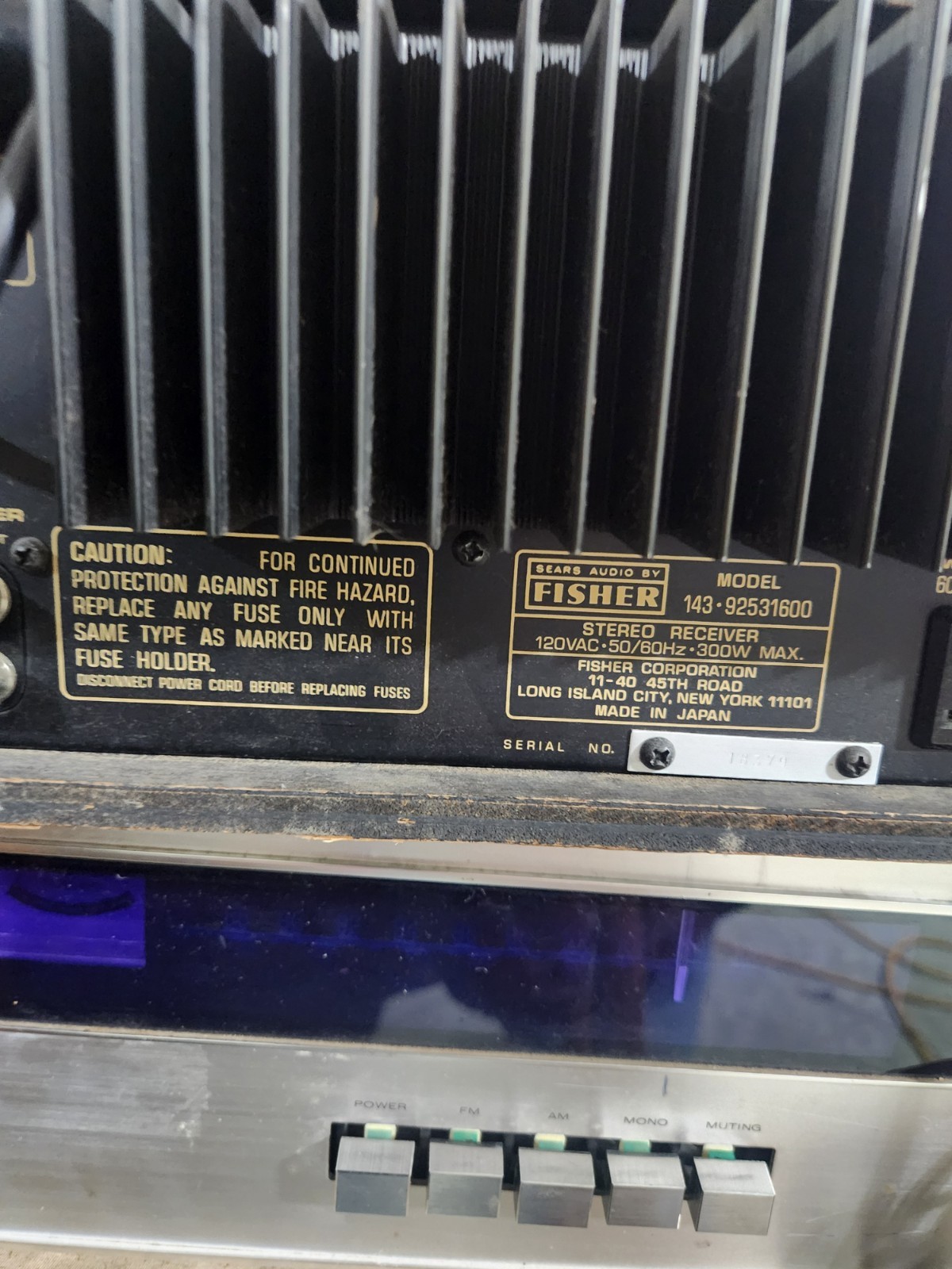Superscope T-220 Stereo Tuner