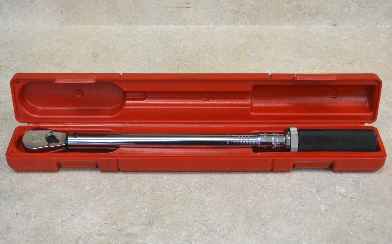 Matco Tools TRB100 3/8" Drive Torque Wrench with Case *Pre-owned* FREE SHIPPING