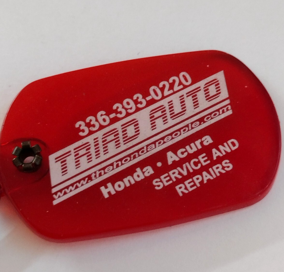 TRIAD AUTO Promo Keyring