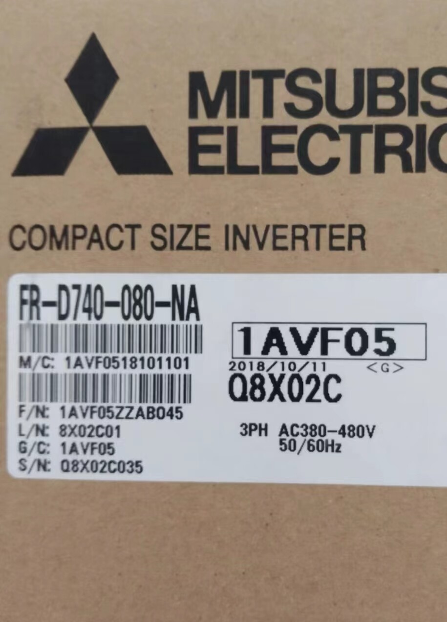 New Factory Sealed FR-D740-080-NA Mitsubishi FR-D740-080-NA Free shipping