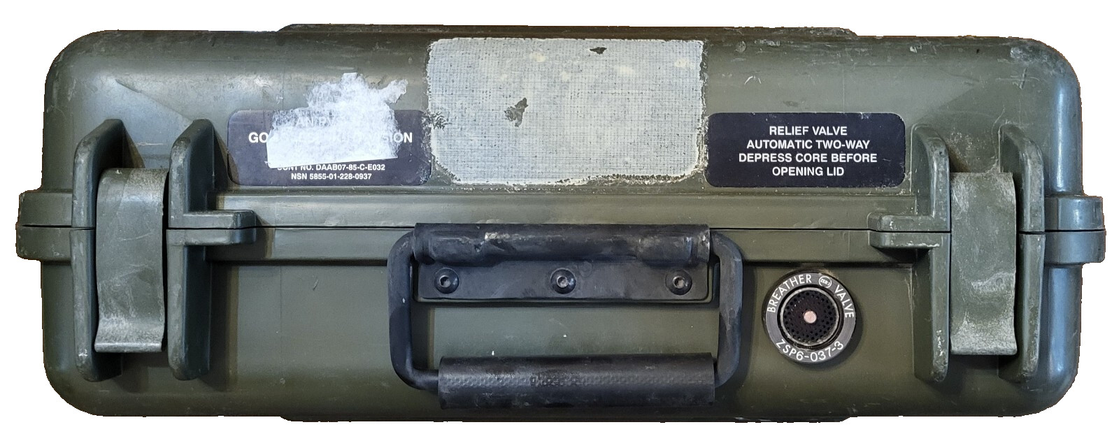 Original US Army AN/PVS-7B Hard Shell Carrying Case (case only)