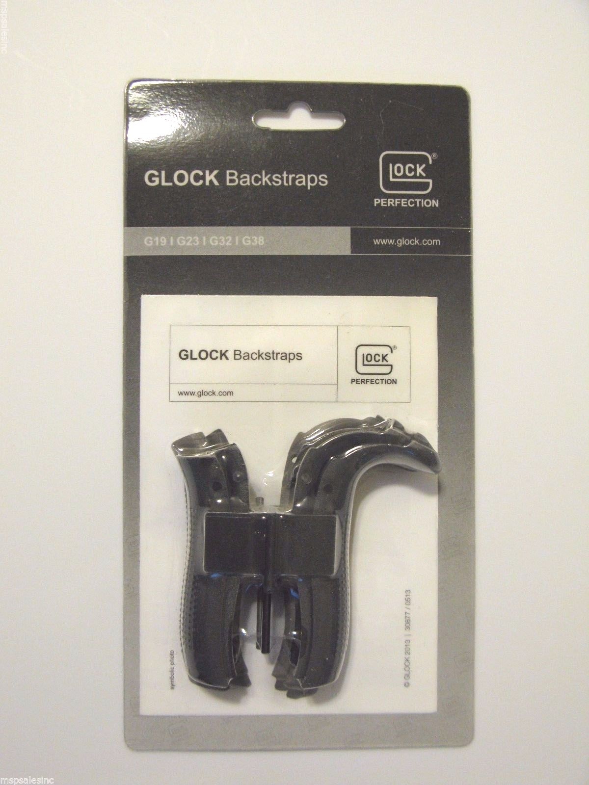 Glock 19 Beavertail Backstrap Kit  for 19 / 23 / 32 / 38 Fits only Gen 4/5.