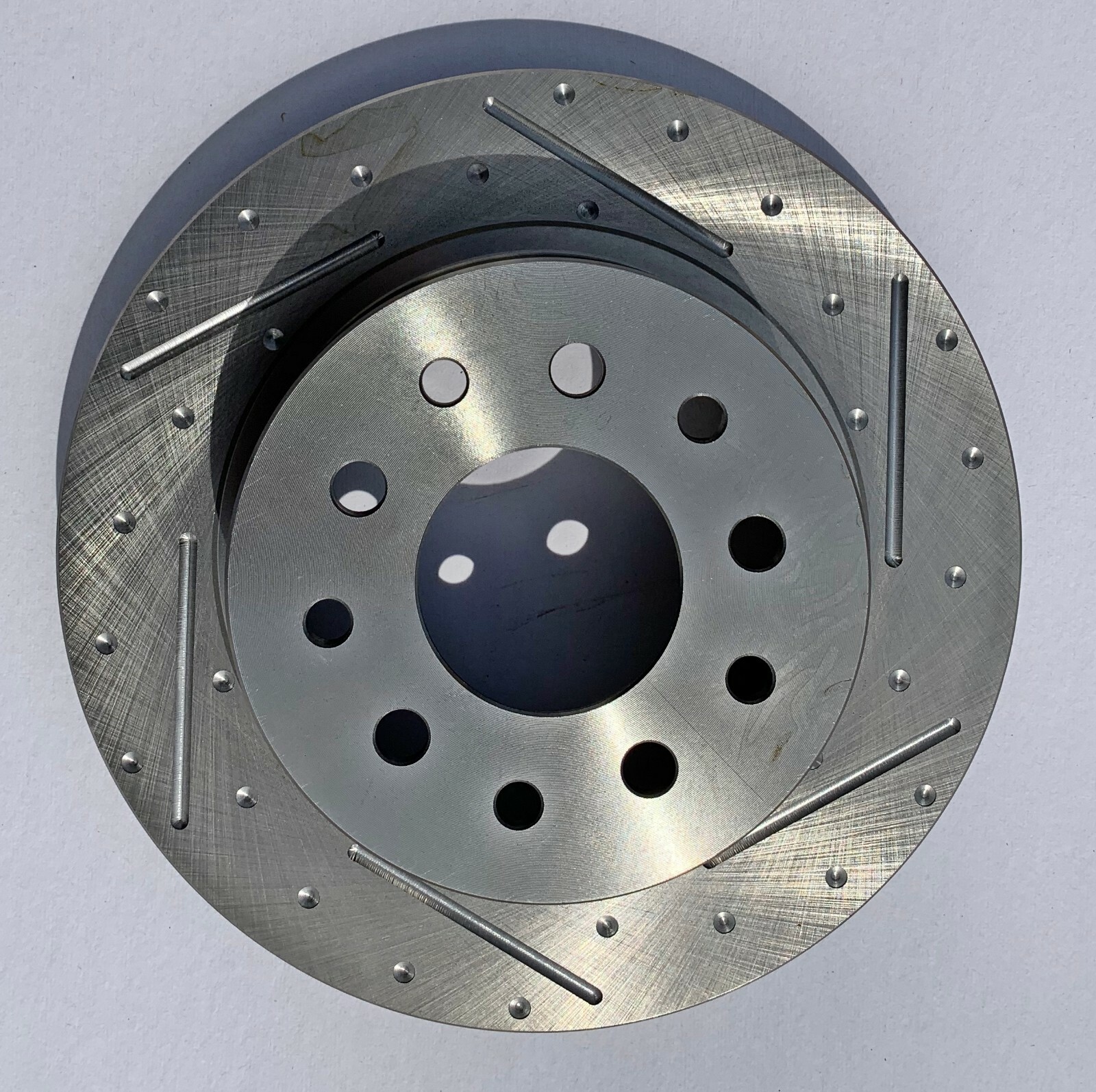 PEM Slotted Street Rod Rear Brake Rotors 11 1/4" OD x .960" wide - PAIR