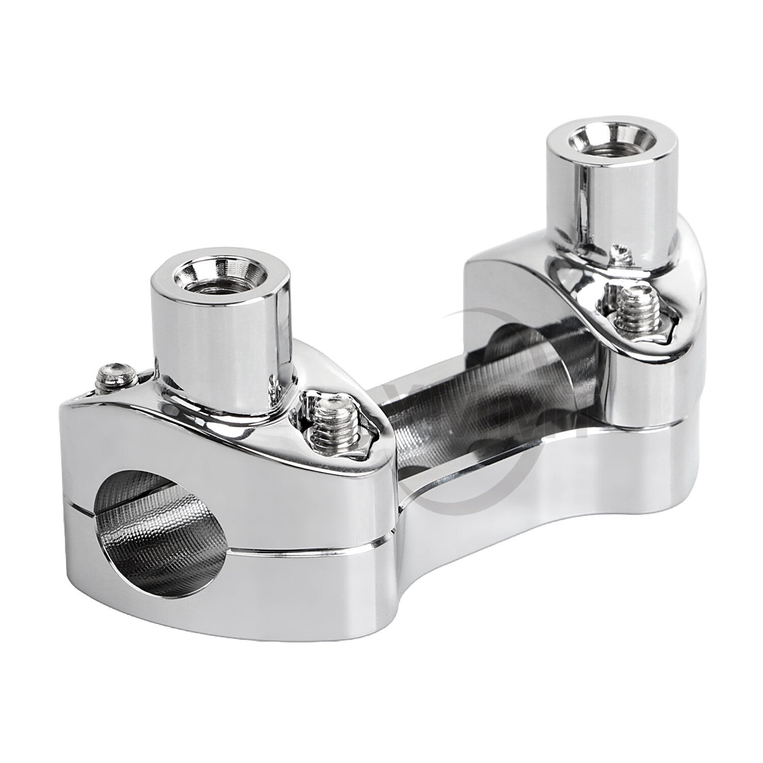 1.7" Handlebar Risers W/ Top Clamp For Harley 1" Bar Dyna Street bob Softail XL