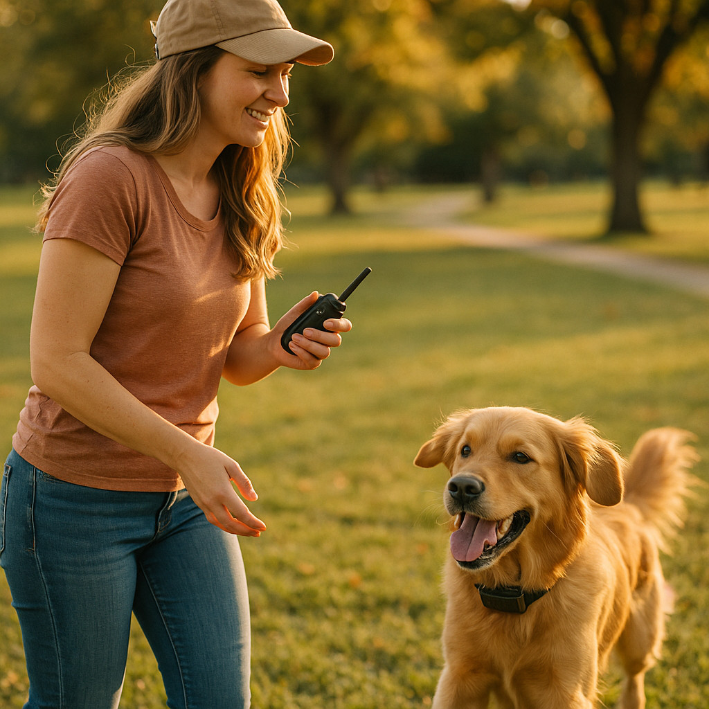 TECH-LOVE Dog Training Collar with Remote Protection