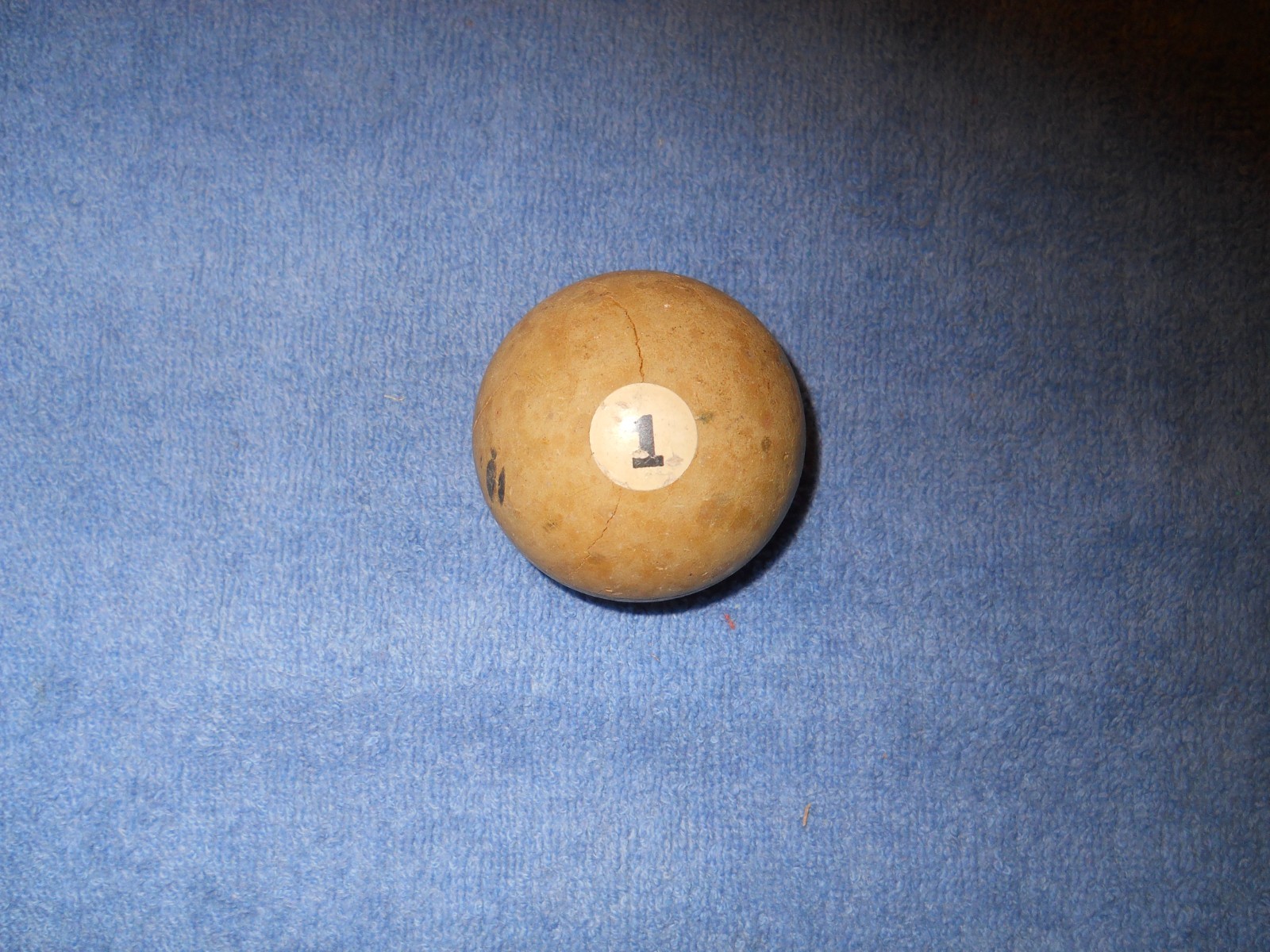 Antique Bakelite Billiard Ball 2 1/8"